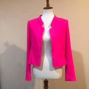 Tea & cup hot pink Blazer